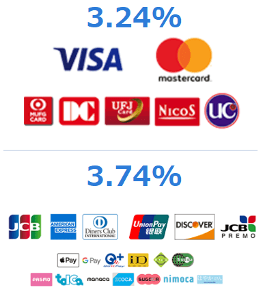おてがるPay決済種類